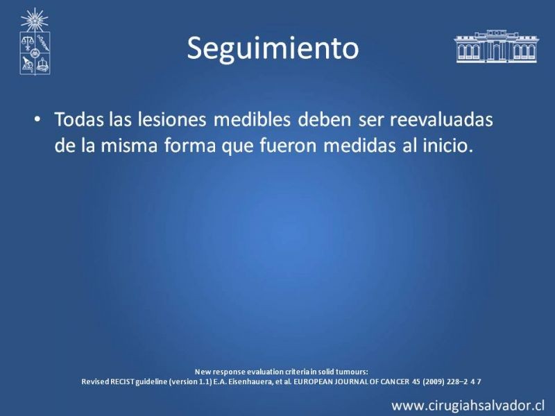 Diapositiva 16 de Criterios RECIST 1.1
