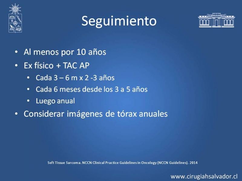 Diapositiva 20 de Sarcomas Retroperitoneales