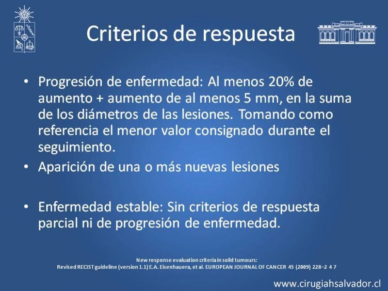 Diapositiva 18 de Criterios RECIST 1.1