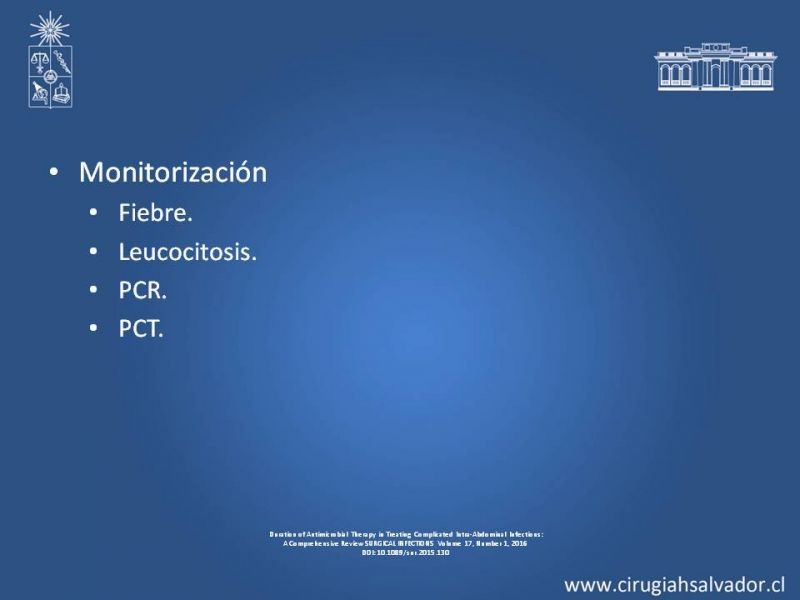 Diapositiva 11 de Infecciones Intra-abdominales