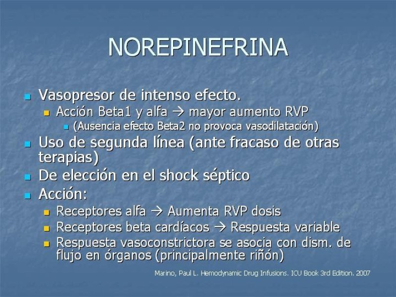 Diapositiva 13 de Drogas vasoactivas 