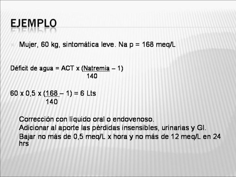 Diapositiva 26 de Manejo Hidroelectrolítico