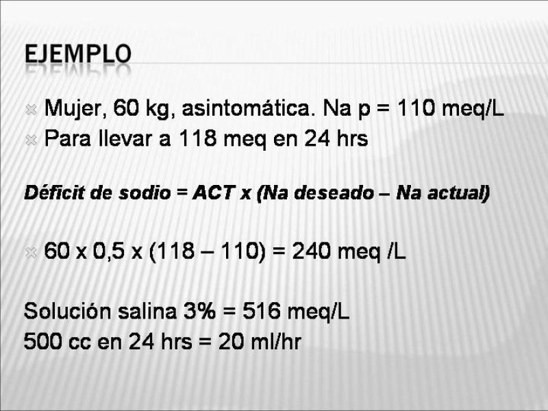 Diapositiva 20 de Manejo Hidroelectrolítico