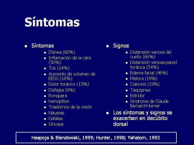 Diapositiva 5 de Síndrome Vena Cava Superior