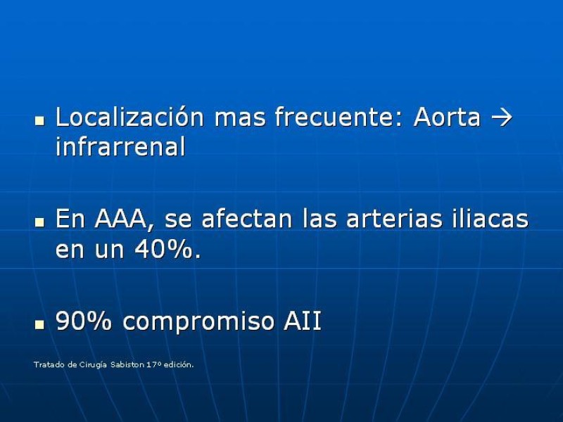 Diapositiva 2 de Aneurisma aórtico toracoabdominal (AATA)