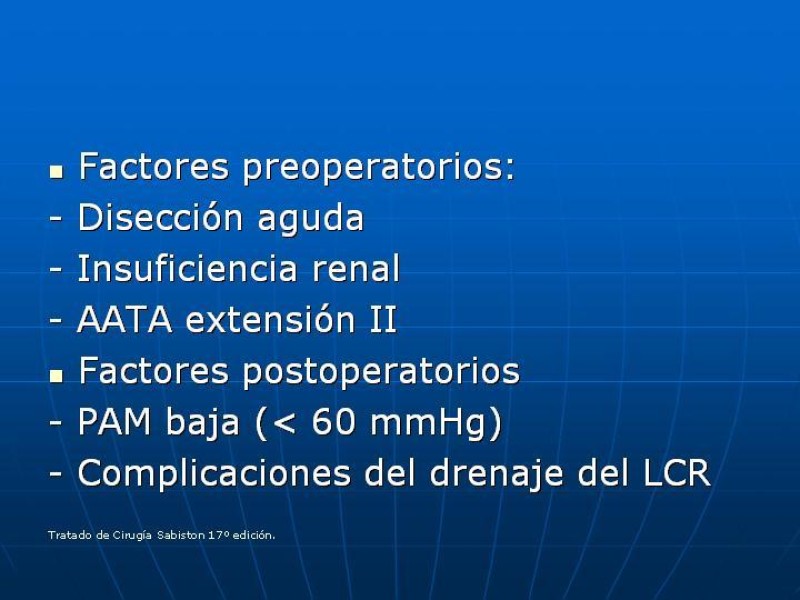Diapositiva 60 de Aneurisma aórtico toracoabdominal (AATA)