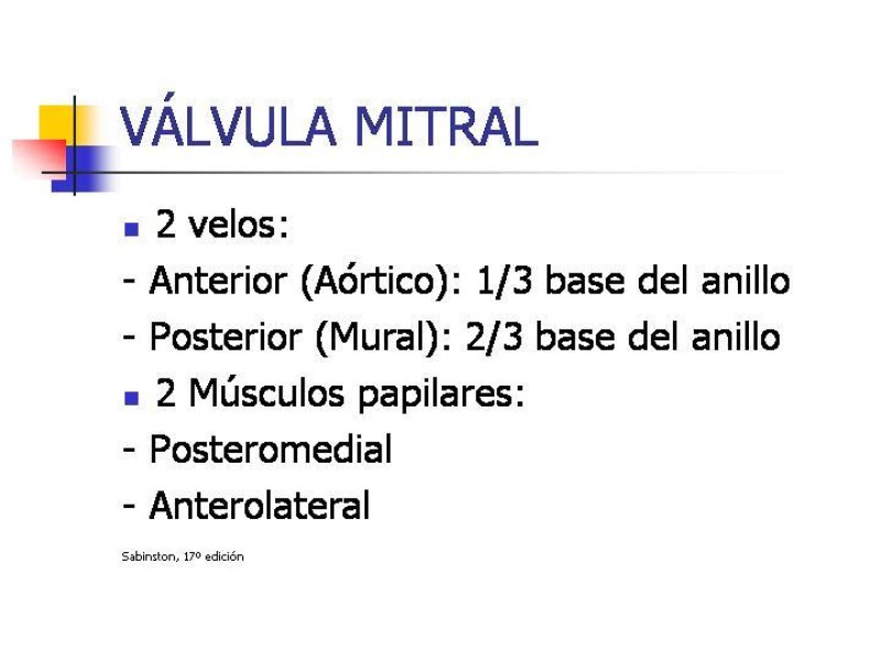 Diapositiva 6 de Valvulopatías