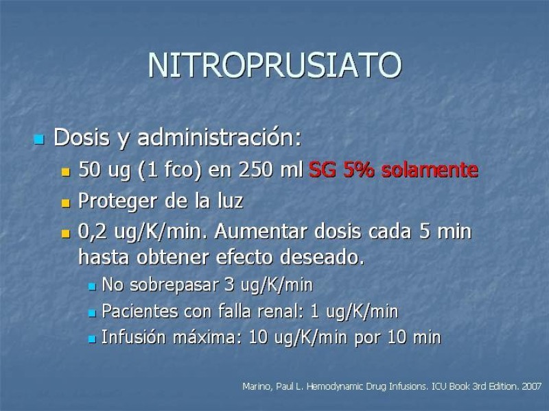 Diapositiva 25 de Drogas vasoactivas 
