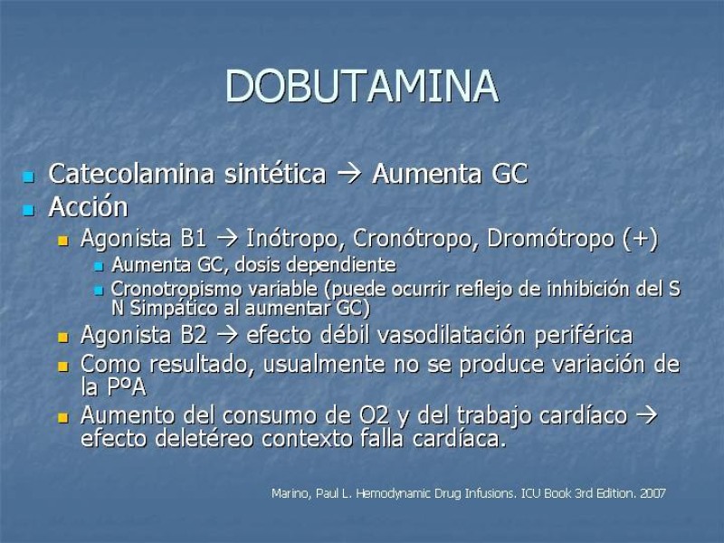 Diapositiva 9 de Drogas vasoactivas 