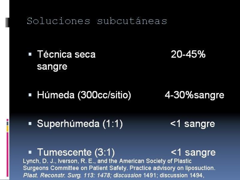 Diapositiva 16 de Liposucción