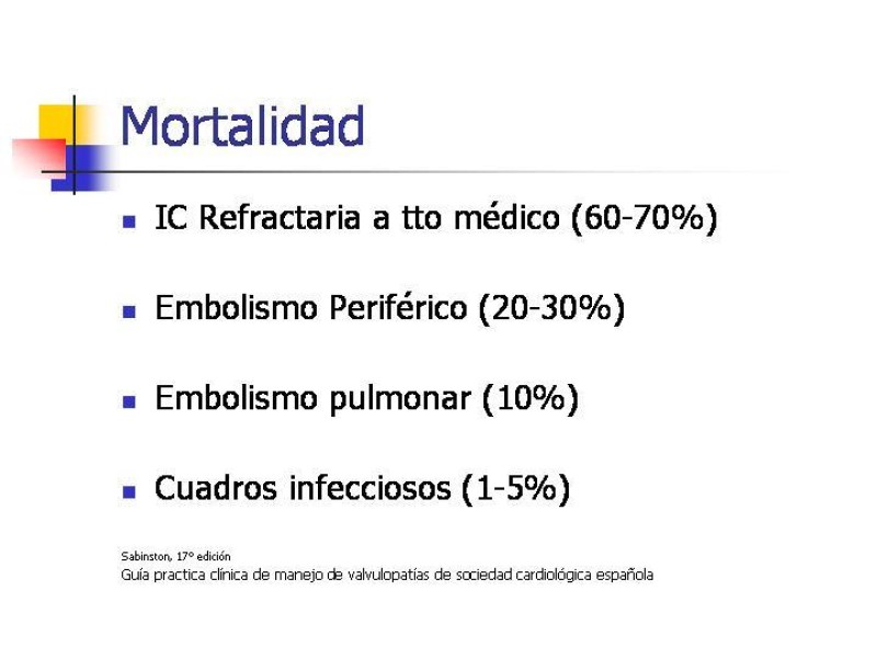 Diapositiva 14 de Valvulopatías