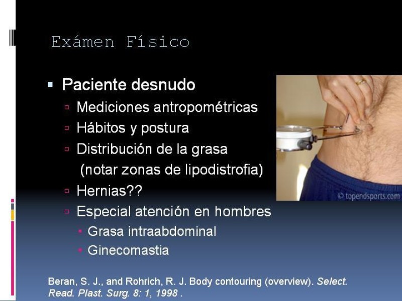 Diapositiva 7 de Liposucción