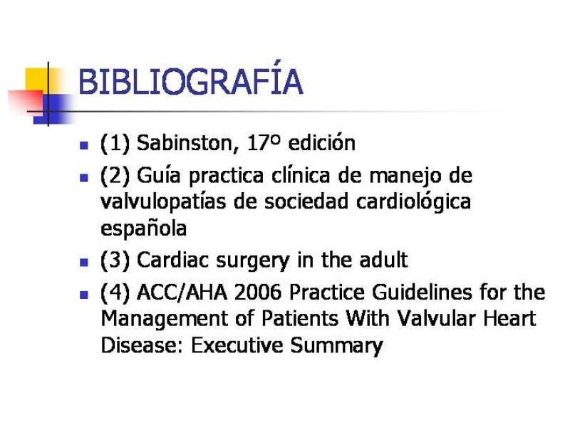 Diapositiva 64 de Valvulopatías
