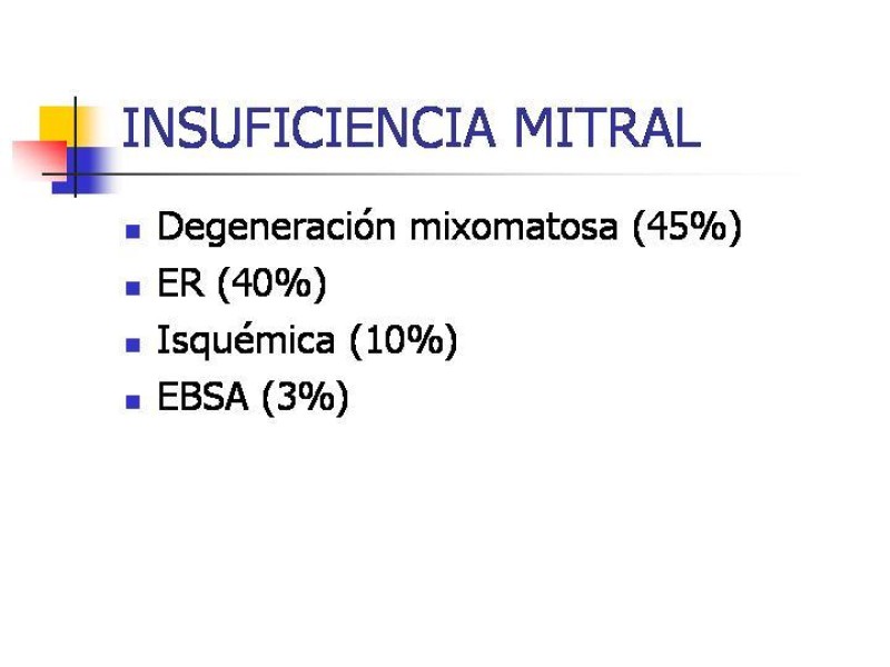 Diapositiva 26 de Valvulopatías