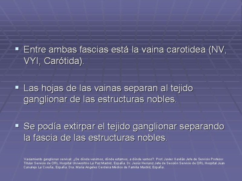 Diapositiva 12 de Disección Cervical Pt. 1