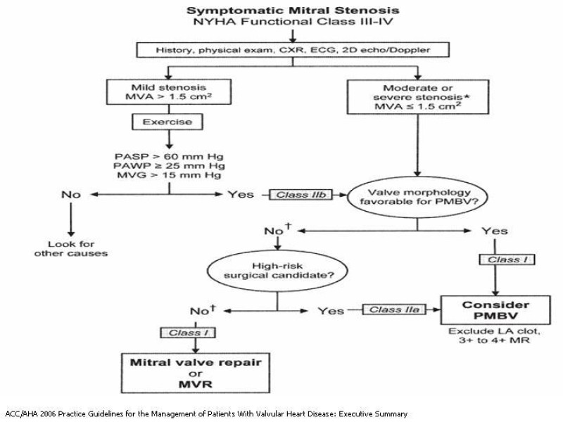 Diapositiva 24 de Valvulopatías