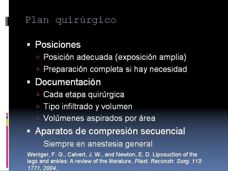 Diapositiva 22 de Liposucción