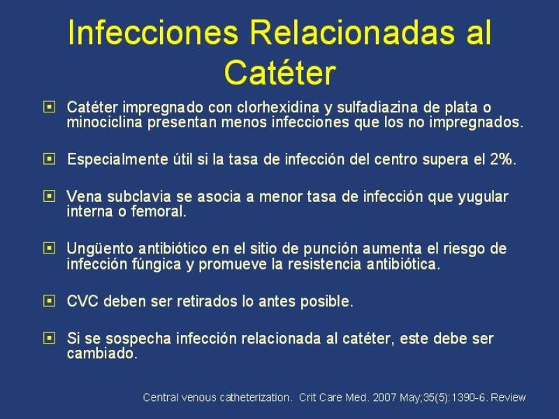 Diapositiva 20 de Accesos venosos centrales