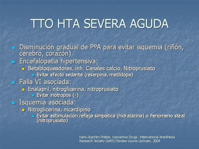 Diapositiva 33 de Drogas vasoactivas 