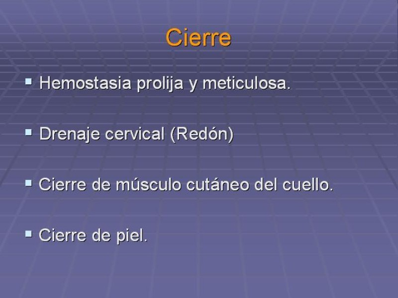 Diapositiva 37 de Disección Cervical Pt. 2
