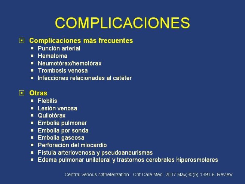 Diapositiva 17 de Accesos venosos centrales