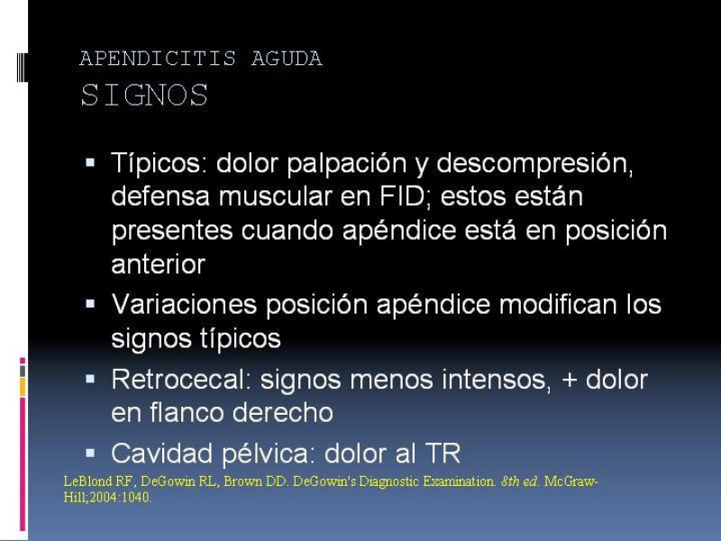 Diapositiva 13 de Apendicitis aguda
