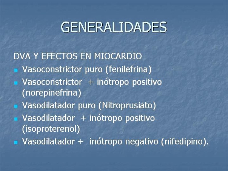 Diapositiva 2 de Drogas vasoactivas 