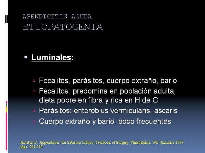 Diapositiva 7 de Apendicitis aguda