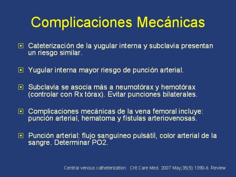 Diapositiva 18 de Accesos venosos centrales