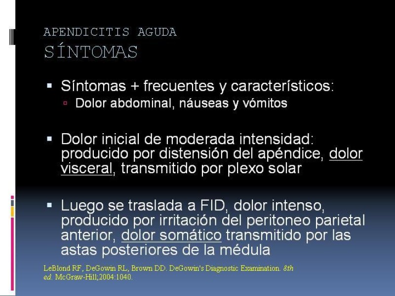 Diapositiva 12 de Apendicitis aguda