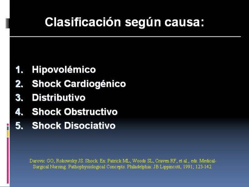 Diapositiva 9 de Shock