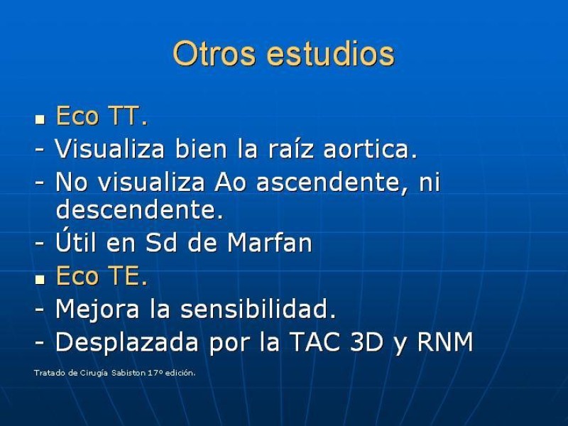 Diapositiva 23 de Aneurisma aórtico toracoabdominal (AATA)