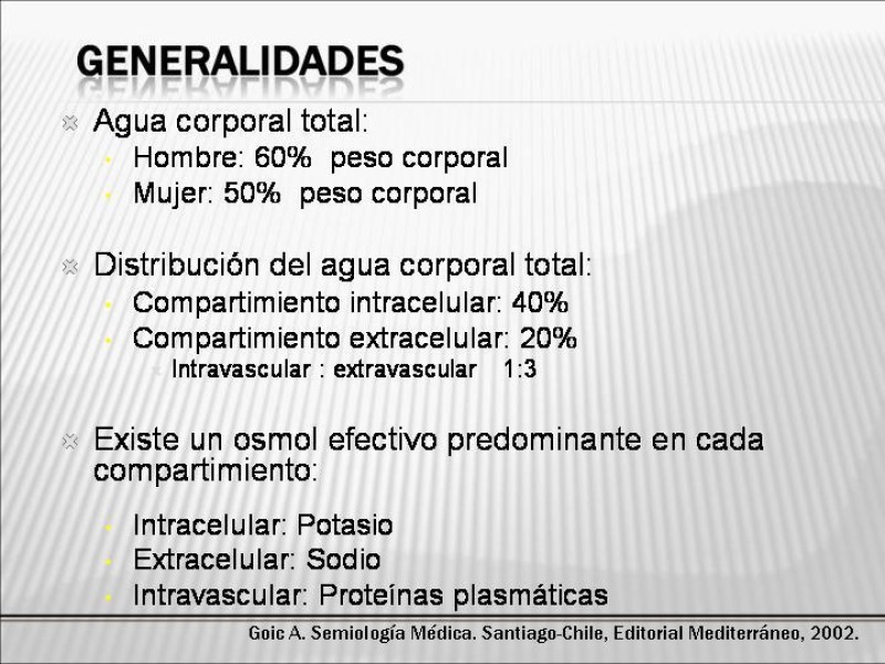 Diapositiva 2 de Manejo Hidroelectrolítico