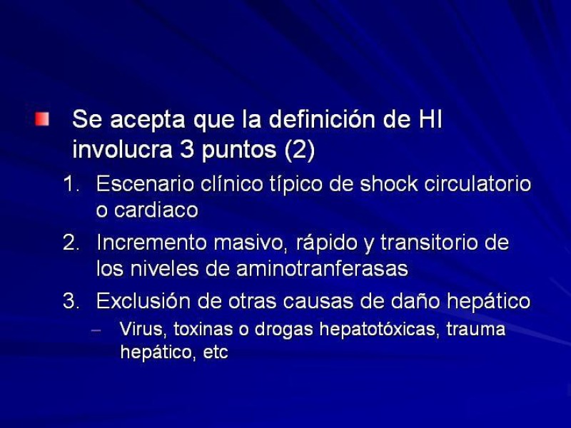 Diapositiva 6 de Hepatitis Isquémica
