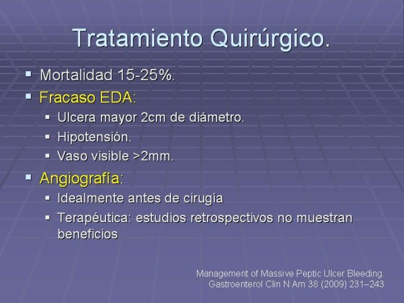 Diapositiva 14 de Tratamiento Quirúrgico HDA