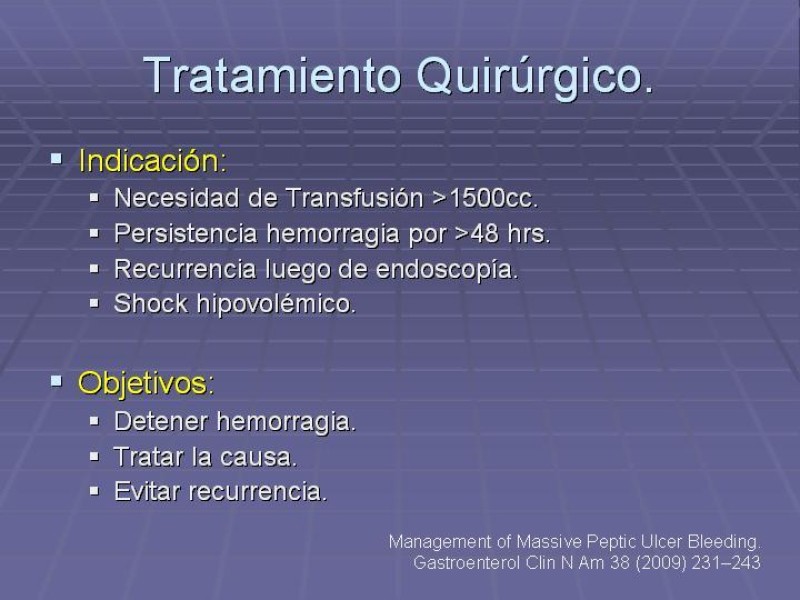 Diapositiva 15 de Tratamiento Quirúrgico HDA