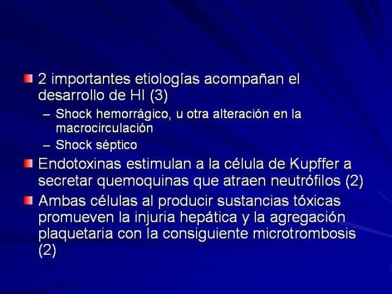 Diapositiva 9 de Hepatitis Isquémica