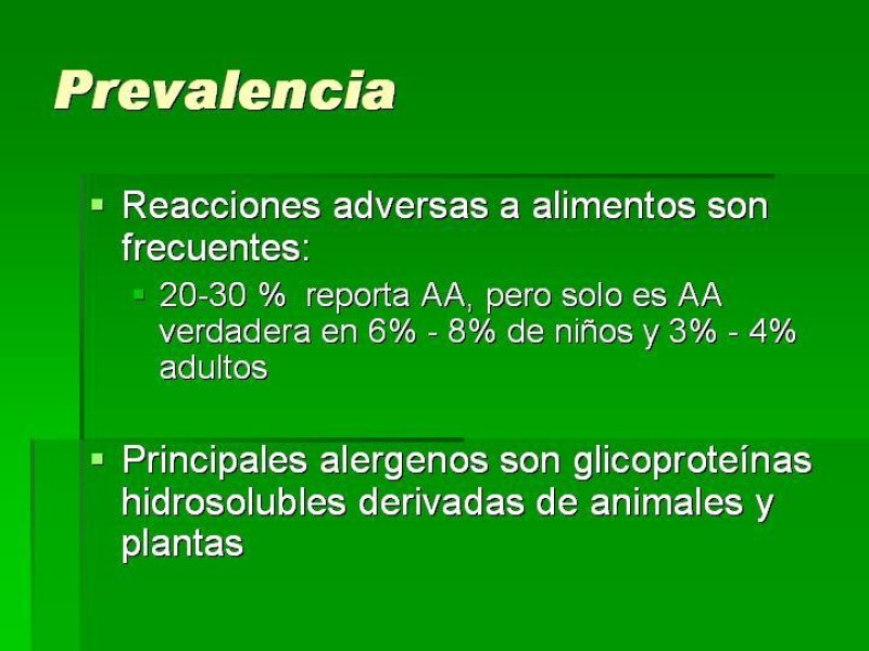 Diapositiva 2 de Alergias alimentarias