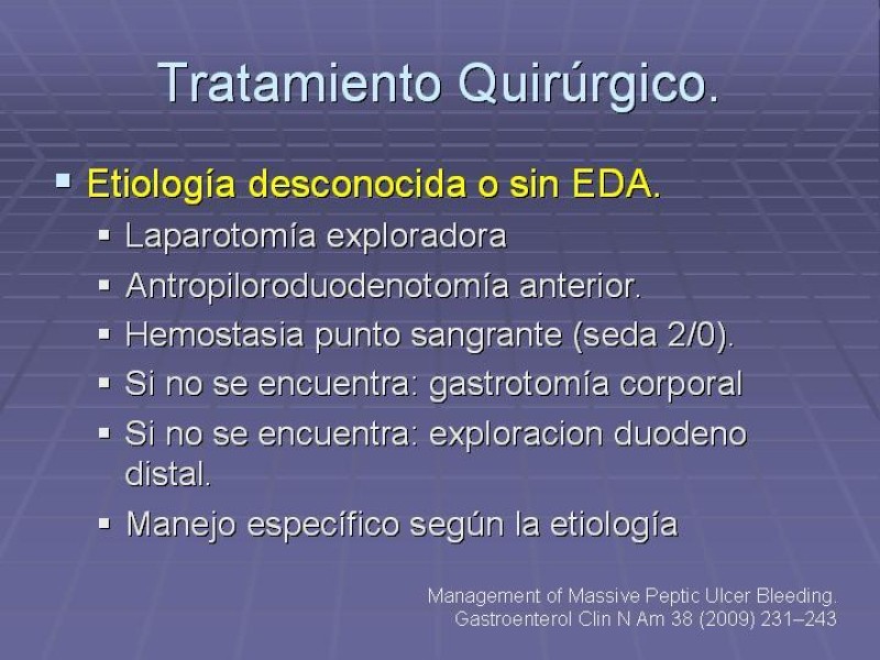 Diapositiva 16 de Tratamiento Quirúrgico HDA