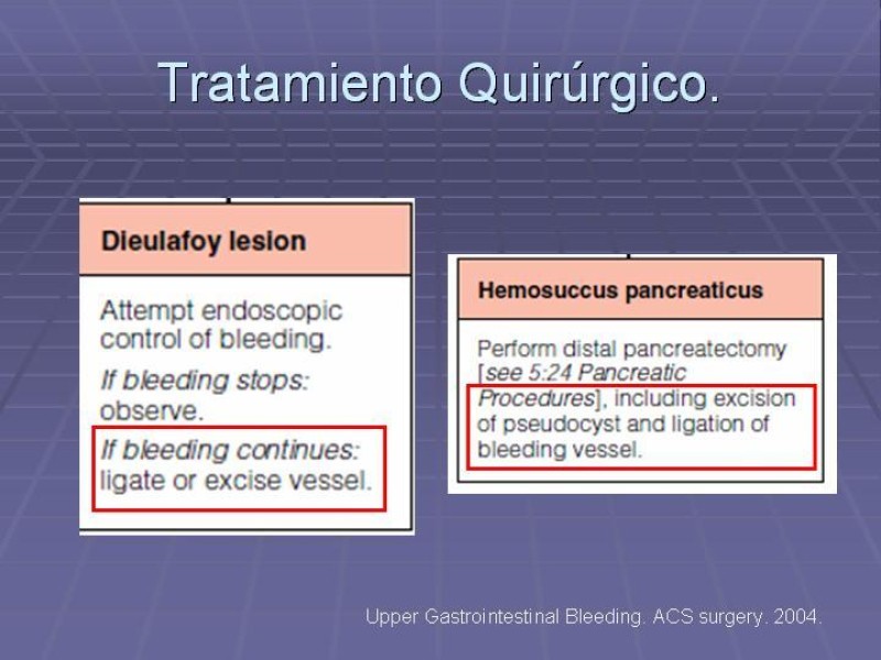 Diapositiva 21 de Tratamiento Quirúrgico HDA
