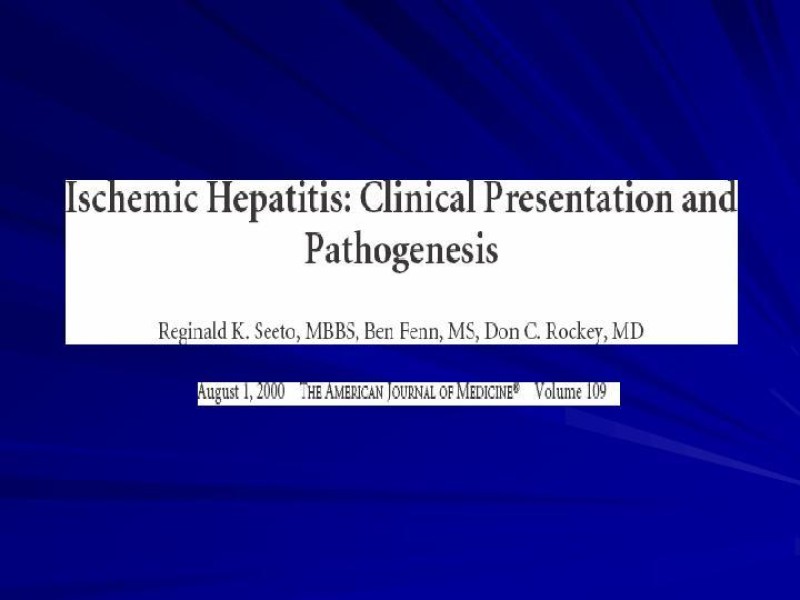 Diapositiva 17 de Hepatitis Isquémica