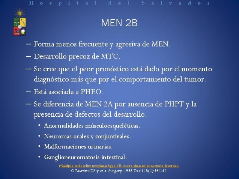 Diapositiva 9 de Cáncer medular de tiroides