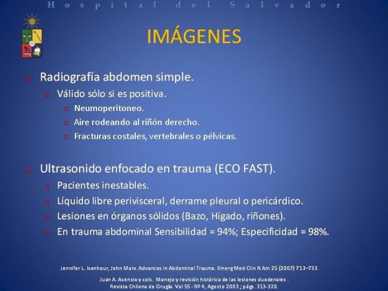 Diapositiva 15 de Trauma Duodenal