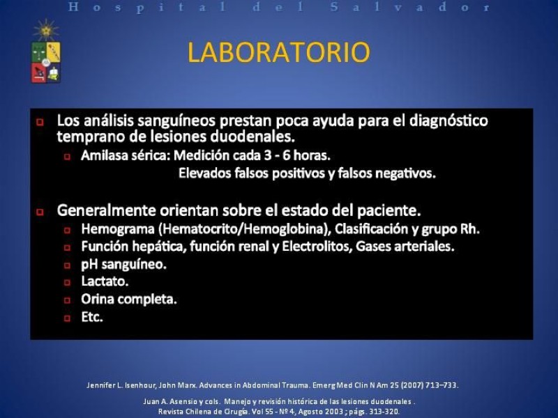 Diapositiva 14 de Trauma Duodenal