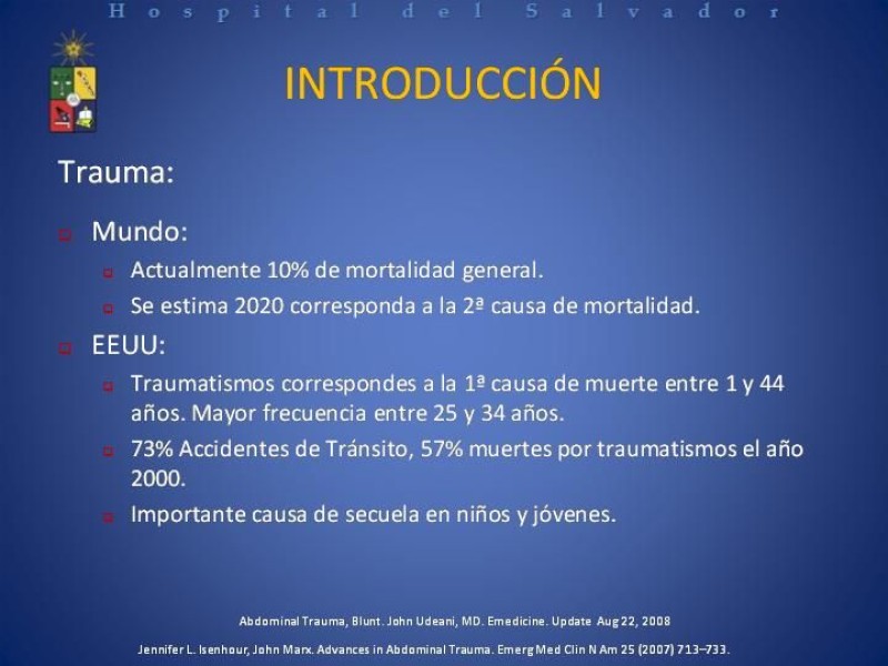 Diapositiva 1 de Trauma Duodenal