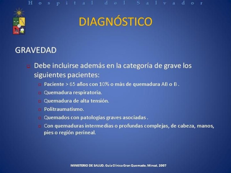 Diapositiva 12 de Gran Quemado