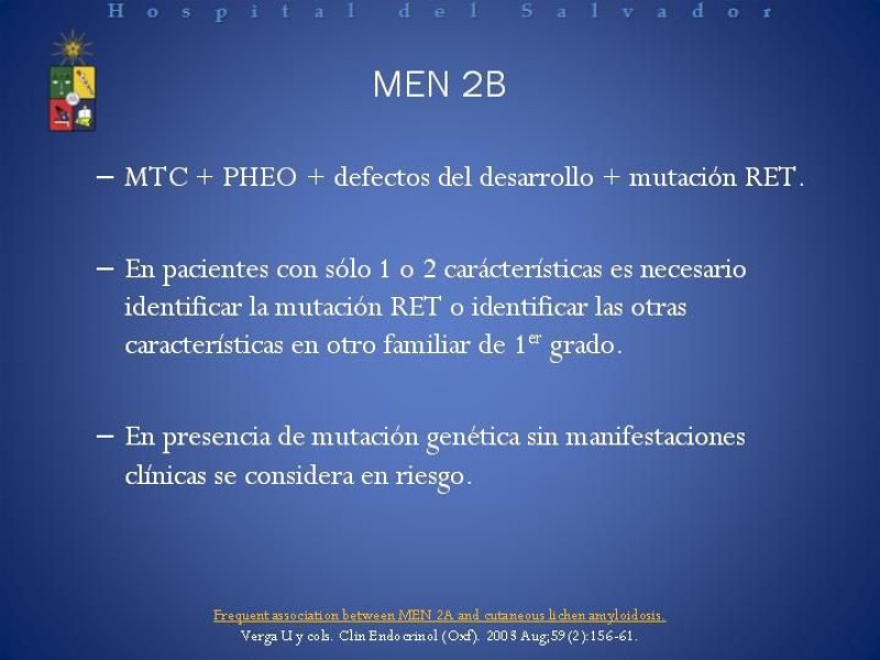 Diapositiva 10 de Cáncer medular de tiroides
