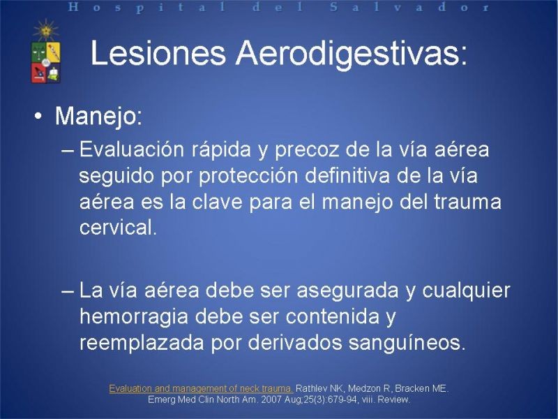 Diapositiva 9 de Lesiones Cervicales Traumáticas