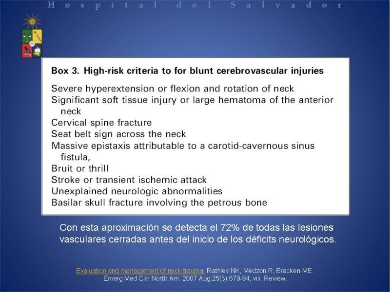 Diapositiva 24 de Lesiones Cervicales Traumáticas