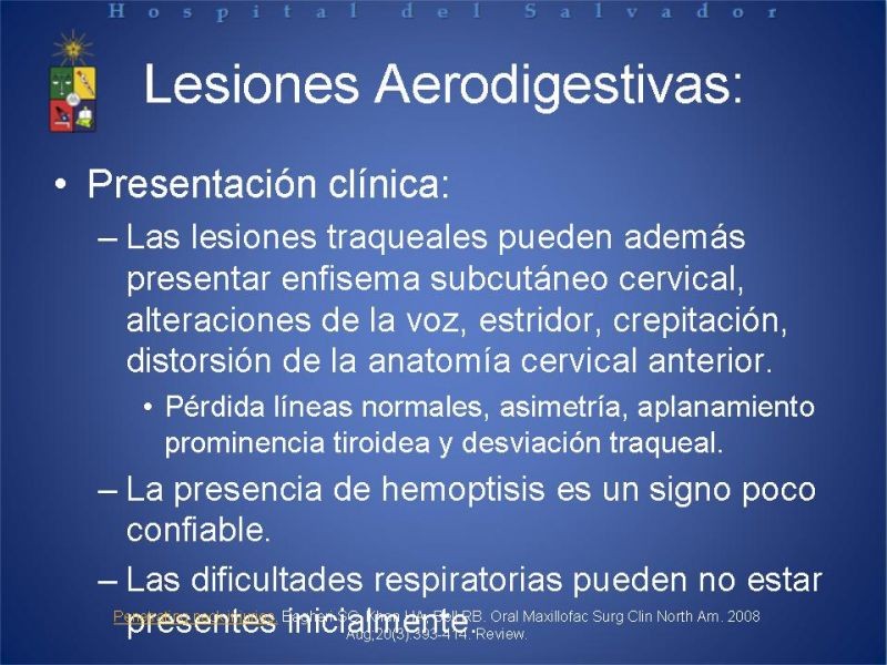 Diapositiva 5 de Lesiones Cervicales Traumáticas